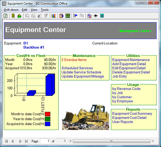 Construction Software by ComputerEase Contractor Industries Bridge